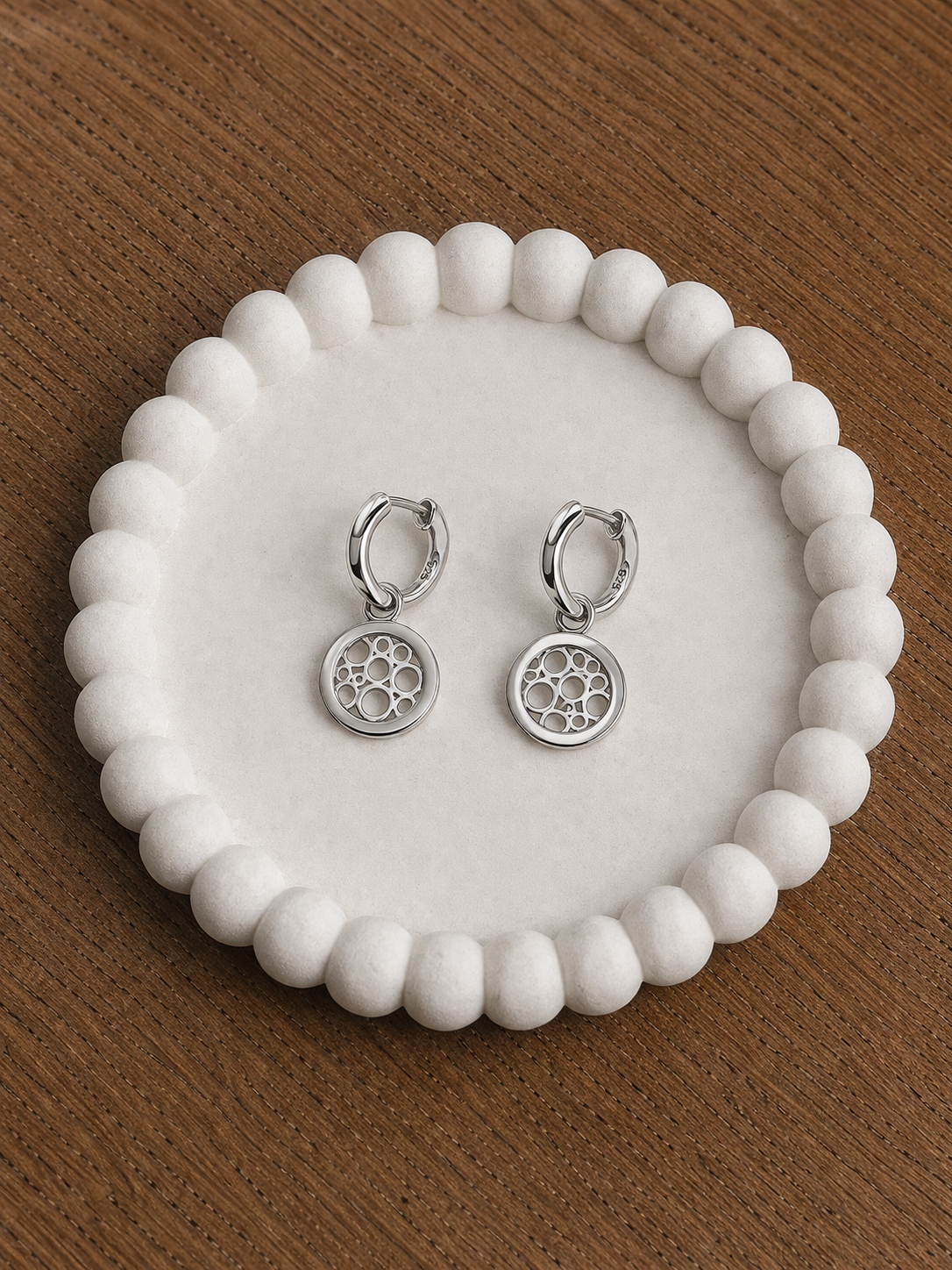 Boucles d’oreilles circulaire