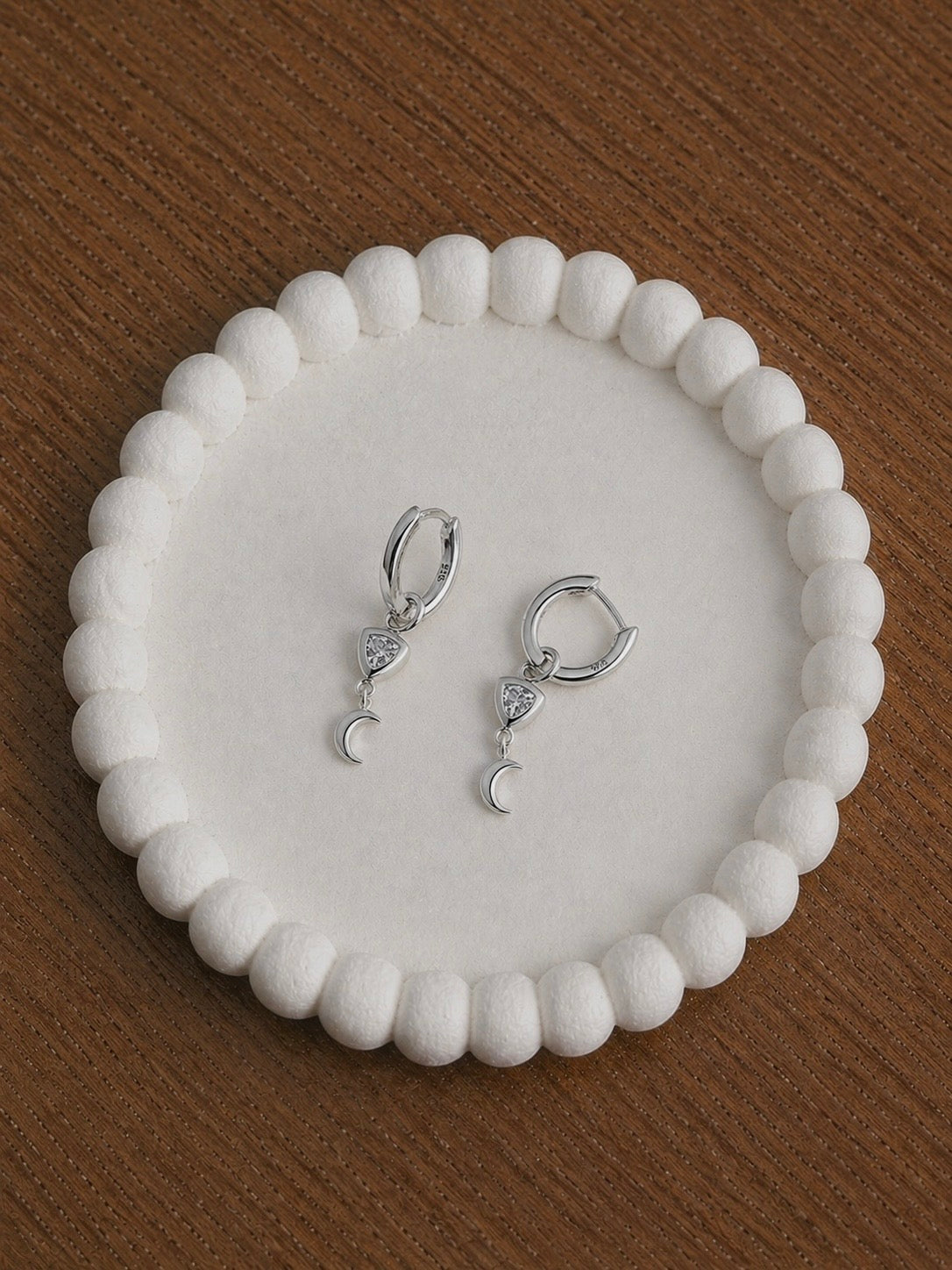 Boucles d’oreilles lune