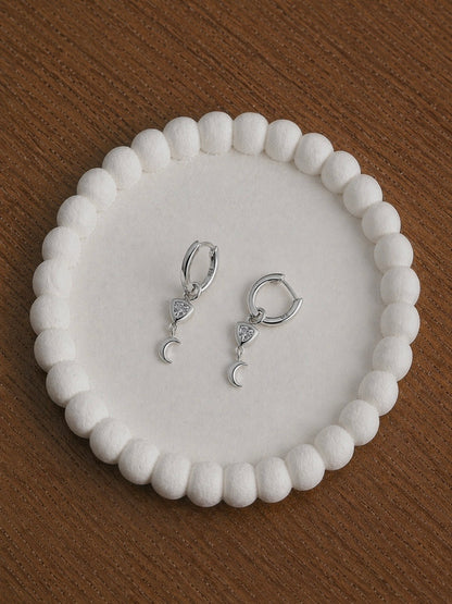 Boucles d’oreilles lune