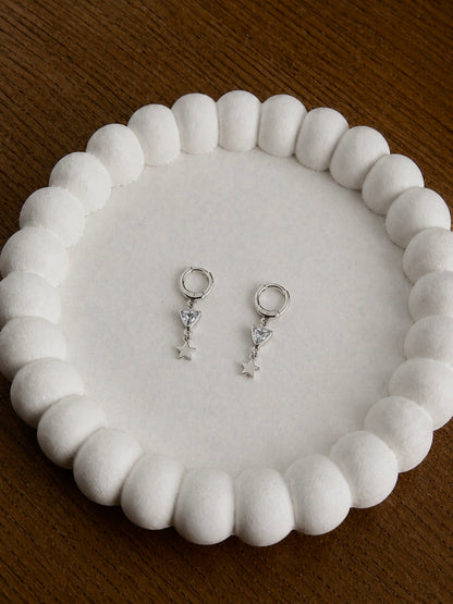 Boucles d’oreilles étoiles