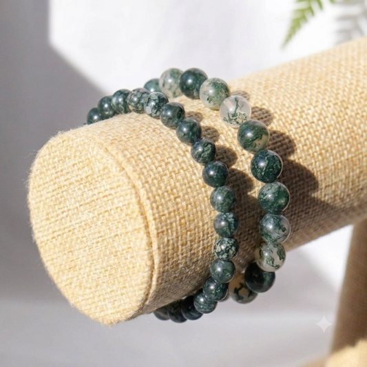 Agate Mousse Bracelet