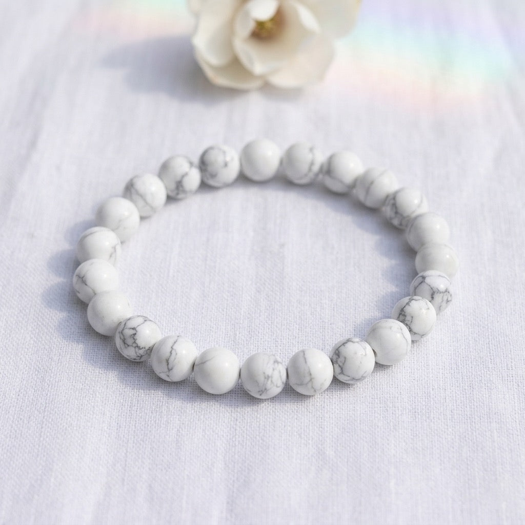 Howlite bracelet-1